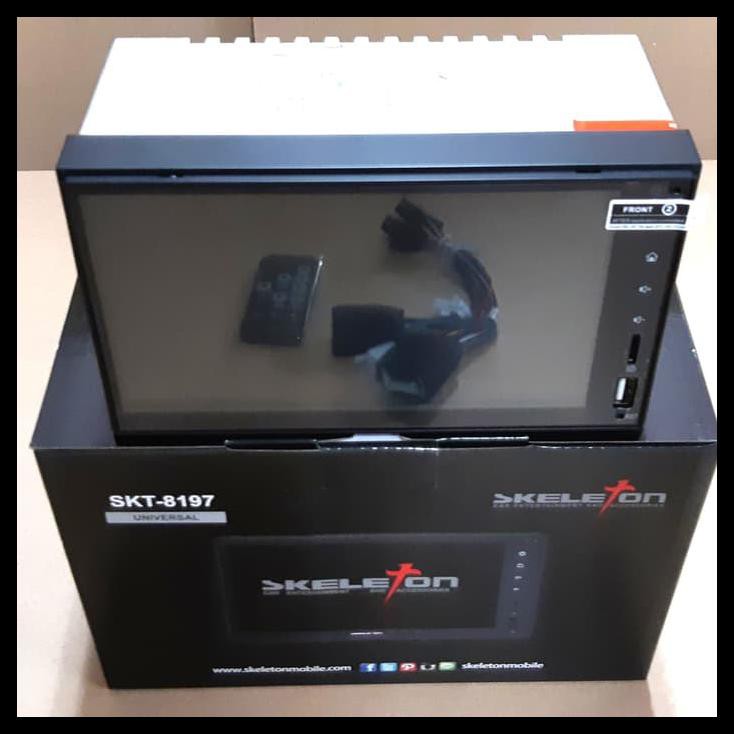 PROMO TV Mobil Headunit Double din Skeleton SKT-8197 / SKT - 8197