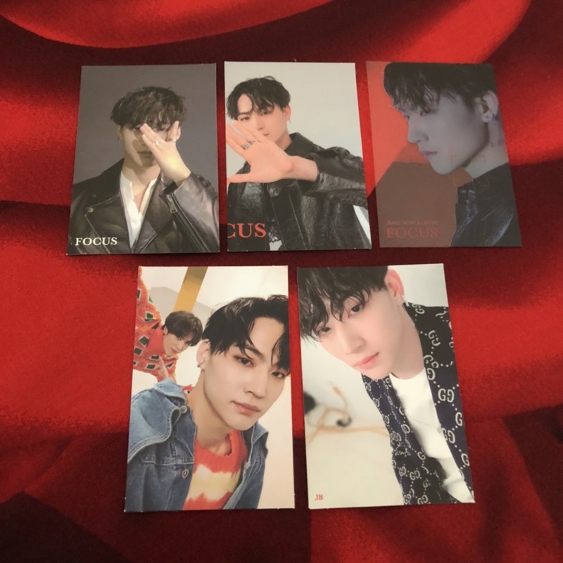 GOT7 JUS2 JB YUGYEOM FOCUS ON ME PHOTO CARD