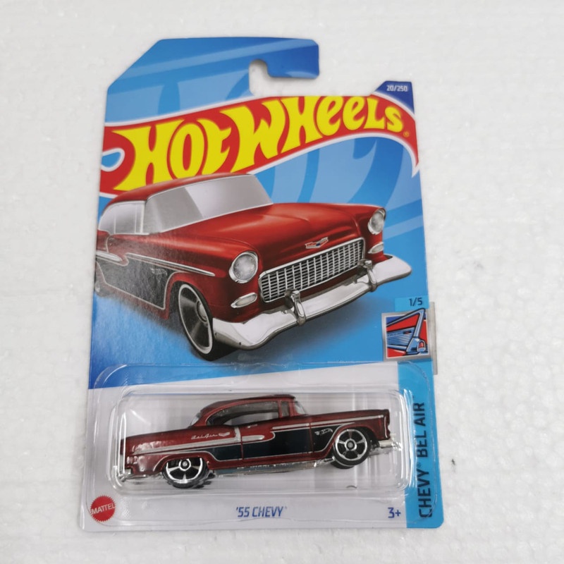 Hot Wheels HW 55 Chevy Merah F22