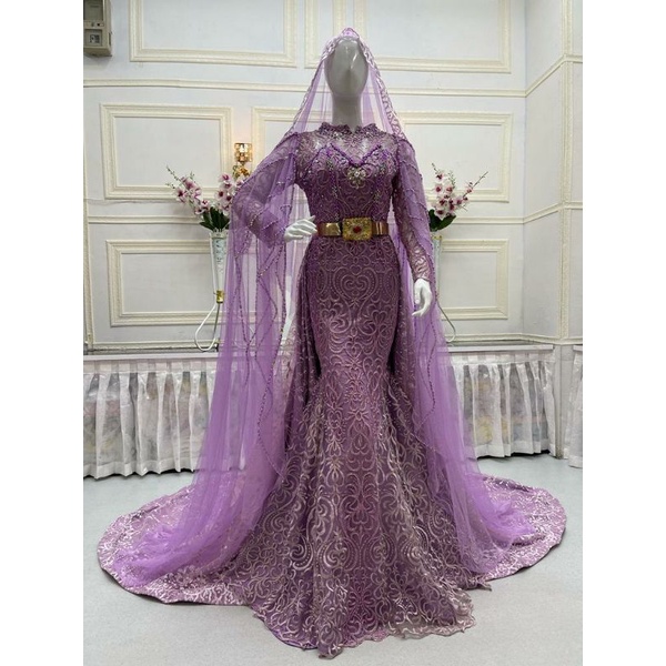 GAUN PENGANTIN DUYUNG FULL PAYET /WEDDING DRESS