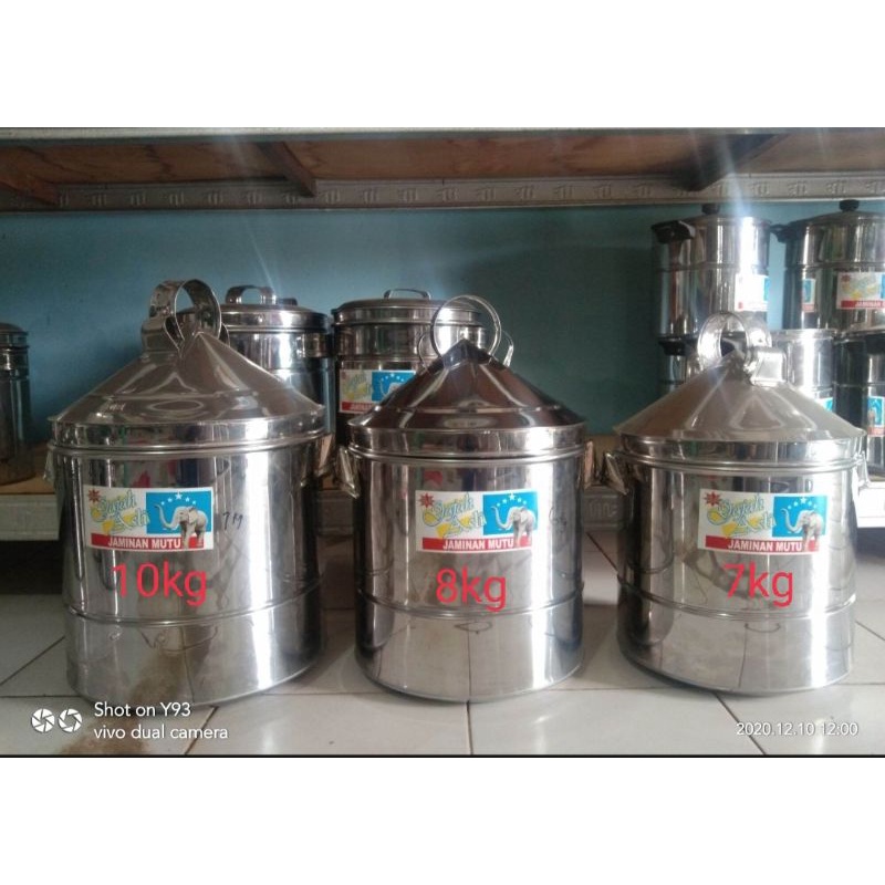 Dandang kukusan/nasi jumbo 6,7,8,10kg