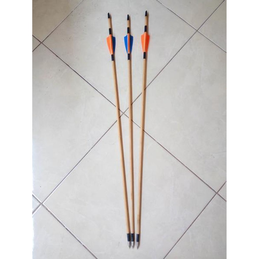 Anak Panah Shaft Arrow Kayu Ramin 8 Mm