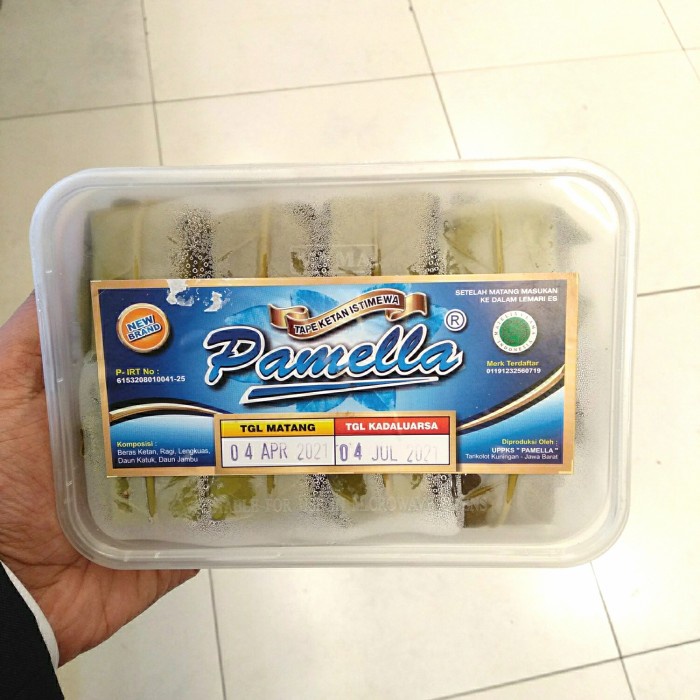 

KETAN-BERAS- PAMELLA TAPE KETAN ISTIMEWA ISI 16 -BERAS-KETAN.