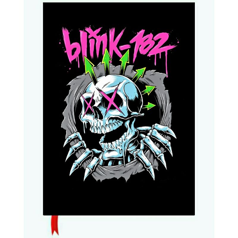 

Buku Tulis logo band - Blink 182 - Cocok buat Kuliah