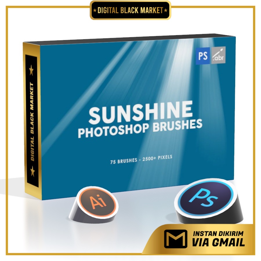 75 Sunshine - Photoshop Stamp Brushes