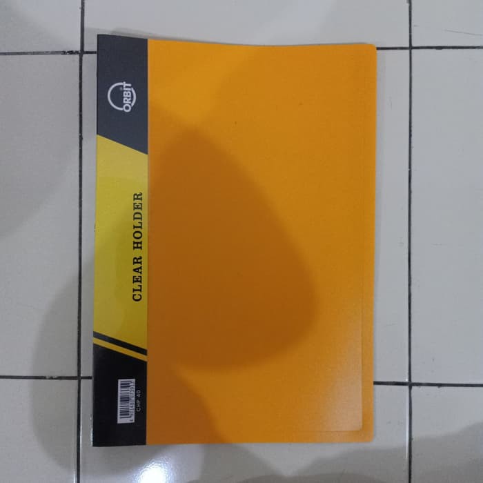 

Clear Holder Folio Orbit Isi 40 Pockets