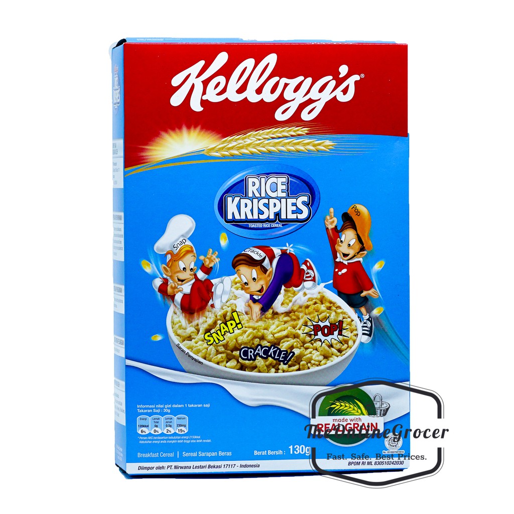 Kellogg’s Rice Krispies 130gr – Sereal Beras krispi