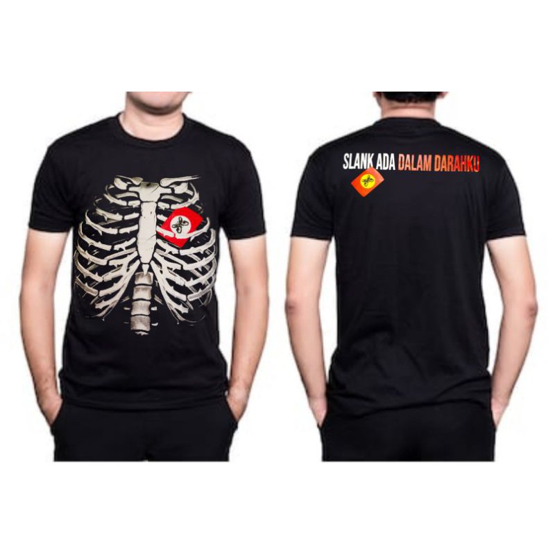 Kaos distro slank / kaos slank / kaos band slank / kaos slankers / kaos gambar slank