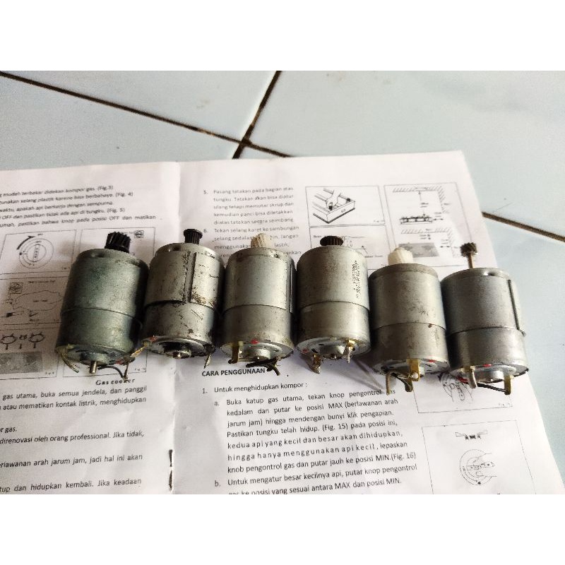 dinamo printer 12 volt