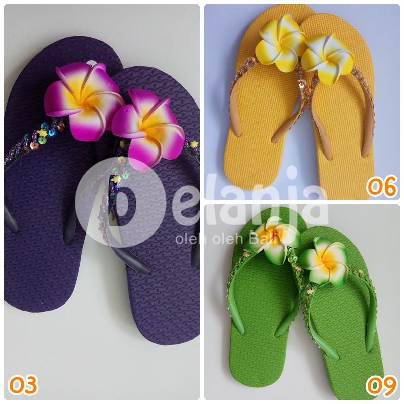 Sandal Jepit Monte Jepun sandal pantai bunga bali sandal murah