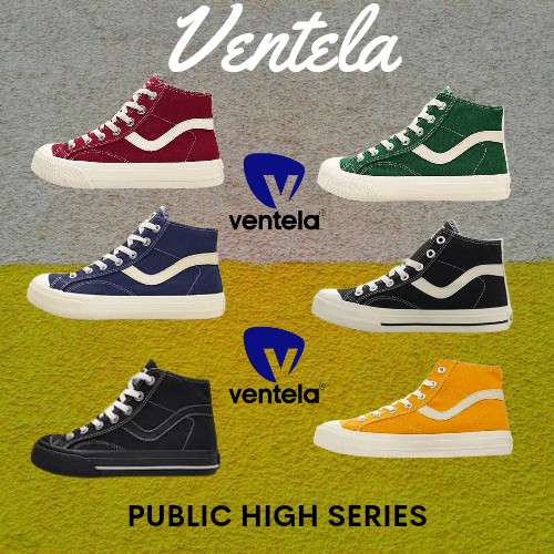 Sepatu Pria keren VENTELA PUBLIC HIGH Original
