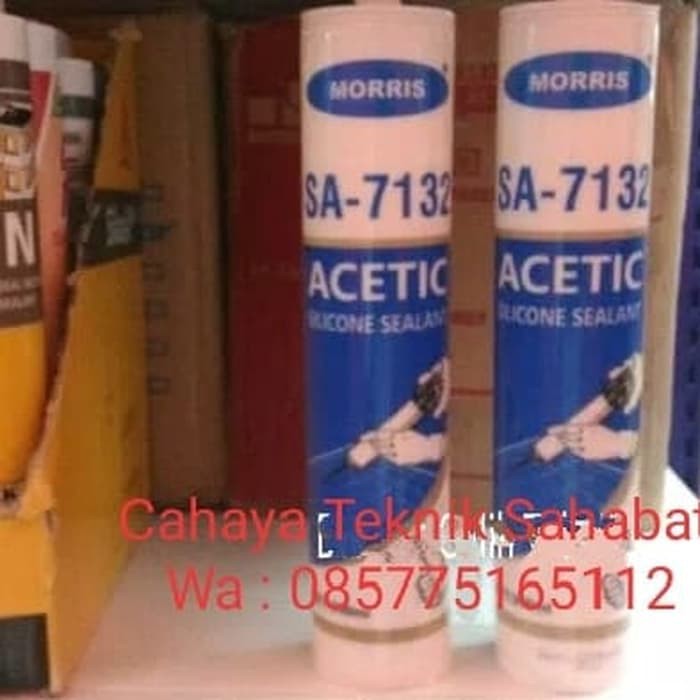 MORRIS Silicone Sealant Acetic Clear