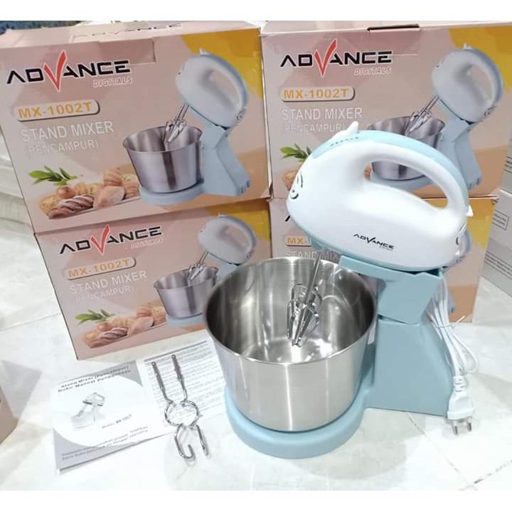 Stand Mixer / Mixer com / Mixer duduk Advance MX 1002T- ( 100% ORIGINAL )