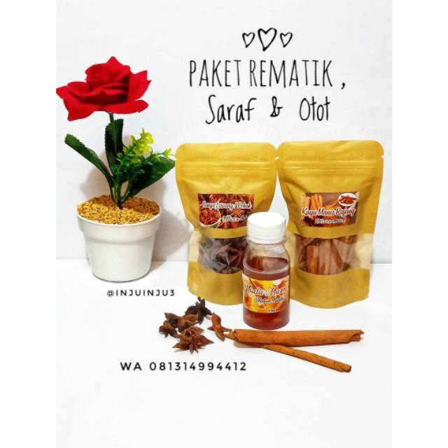 

PAKET REMPAH REMATIK SARAF & OTOT