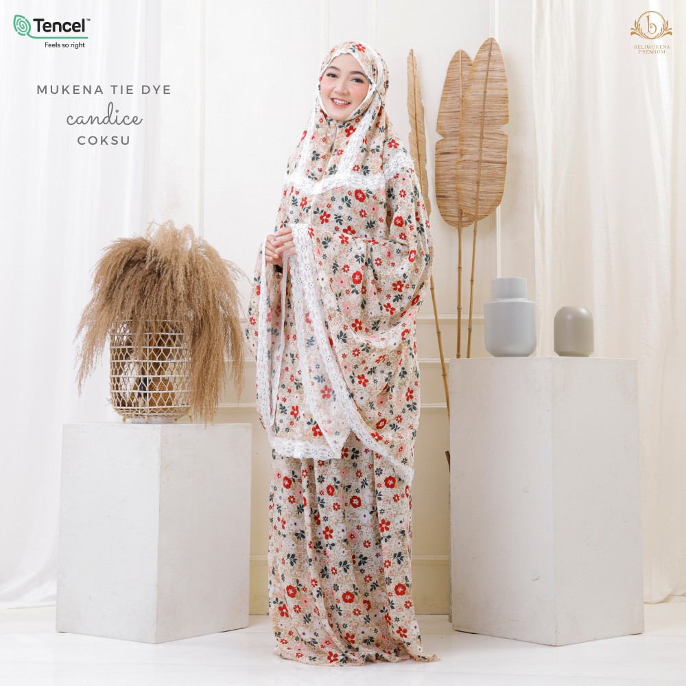 Mukena Tiedye Candice Coksu (Mukena 2 in 1)