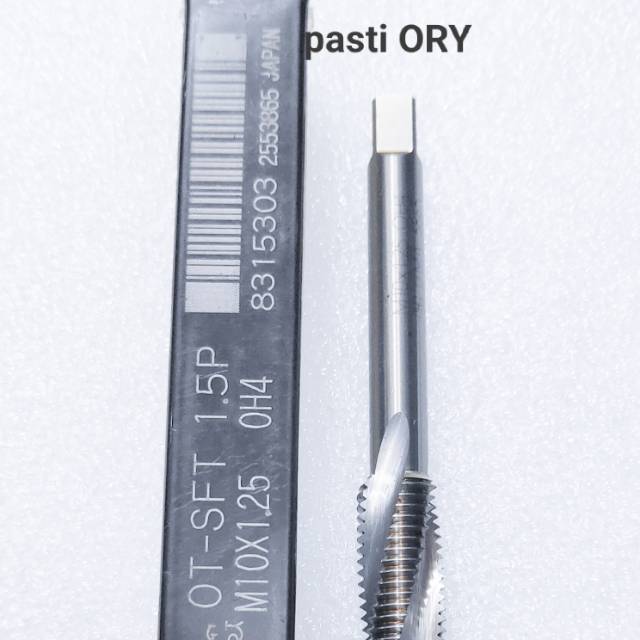 Tap baut 14 carbide drat standar M10x1.25