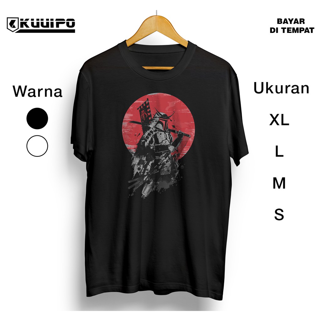 KAOS ROBOT SAMURAI / PAKAIAN COWOK JEPANG KEREN / PAKAIAN IMPORT MURAH / FASHION JAPANESE / PRIA