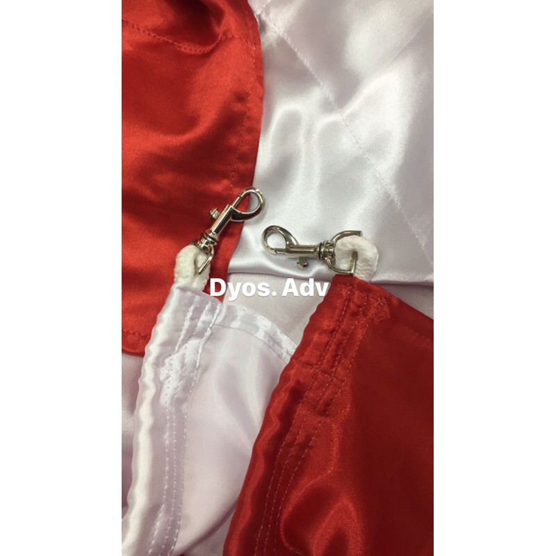 Bendera merah putih satin 150x225cm