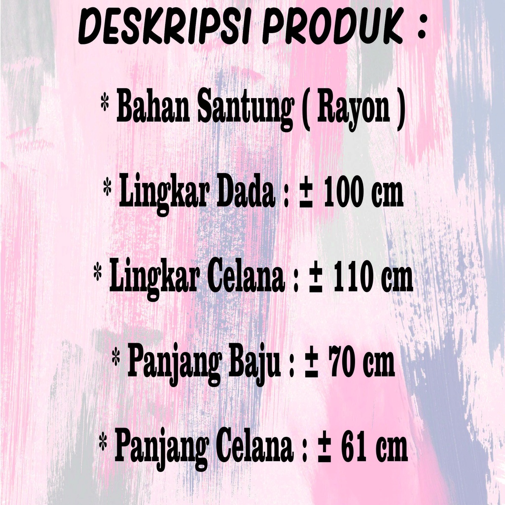 BAJU TIDUR WANITA SETELAN ONESET PIYAMA KULOT PAYUNG KEKINIAN  BUSUI BUMIL ( CABUTAN ARIEL LOTUS LASKAR ANDIEN ABSTRAK MERAK BARBARA LOLITA ARIEL BABYDOL CINDERELA )