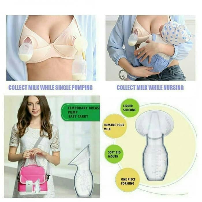 Pompa Asi Manual Silikon - Silicone Manual Breast Pump - Tabung Perah ASI