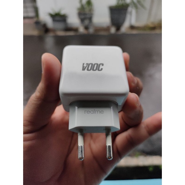 Kepala charger adaptor original bekas realme 3 pro tanpa kabel