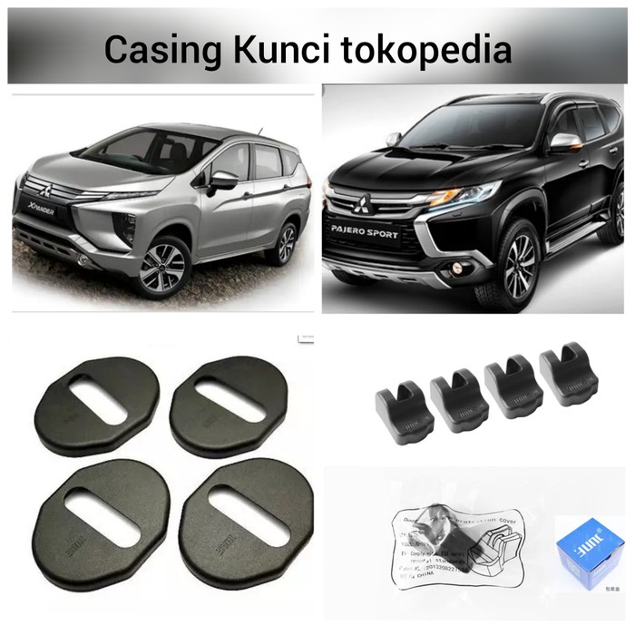 Car door lock &amp- arm cover mobil mitsubishi xpander pajero sport 1 set