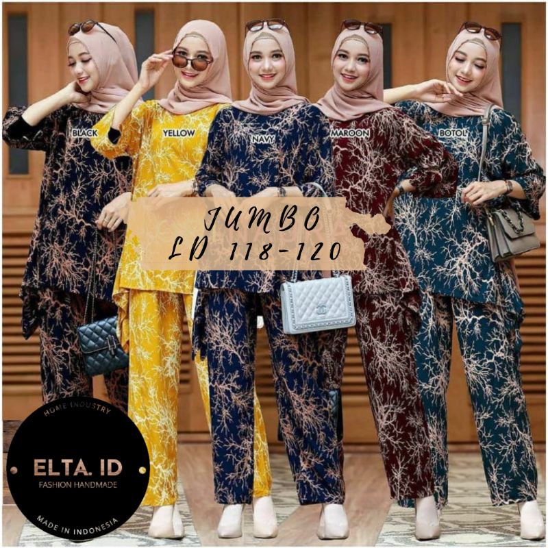 [BISA COD] Setelan Set CP Waka Tie Dye Warna Rayon Halus/TieDye/Tie Dye Set/Jumbo Tie Dye Waka