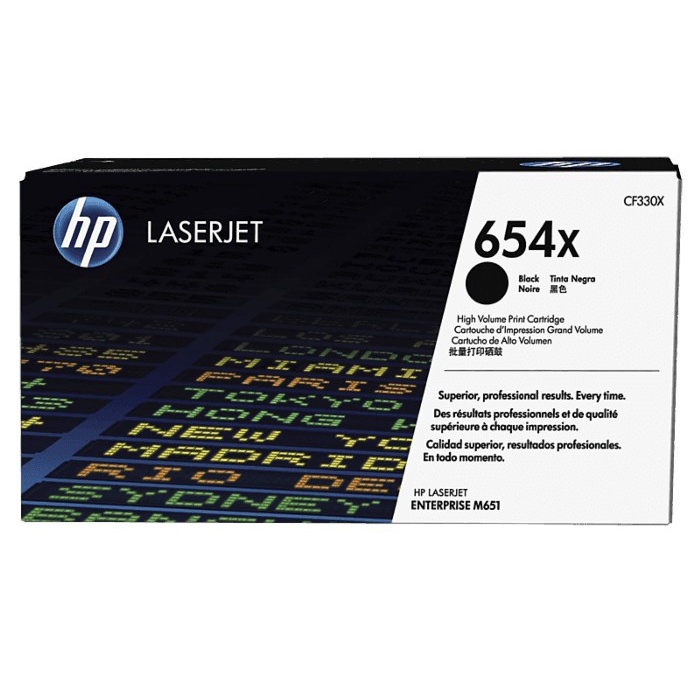 Toner Laserjet HP 654X CF330X High Yield black original | Toner M651