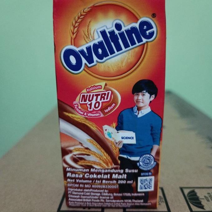 

(BISA COD) Susu Ovaltine Choco Malt 200 ml (khusus kurir instant/sameday) DISKON Kode 120