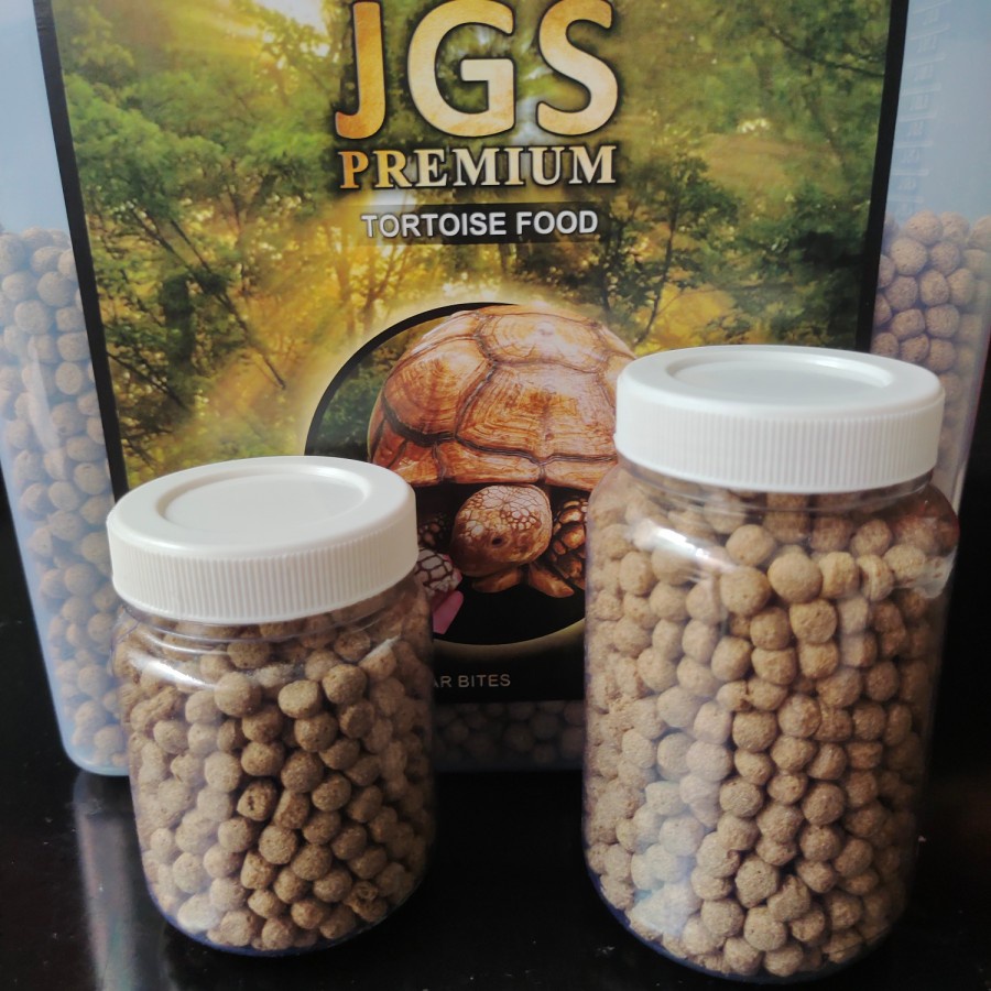 JGS PREMIUM REPACK 50GR DAN 100GR/PELET KURA TORTOISE JGS PREMIUM ORI