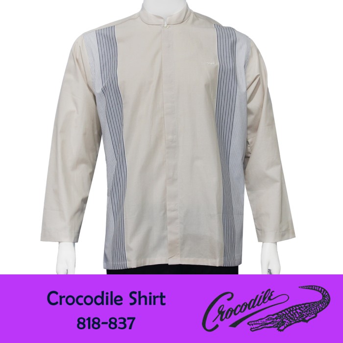 Kemeja KOKO Lengan Panjang Pria Crocodile 818-837 - M