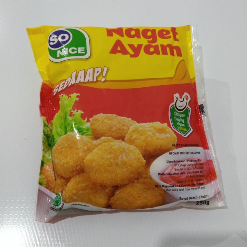 

So nice nugget / nugget koin / naget