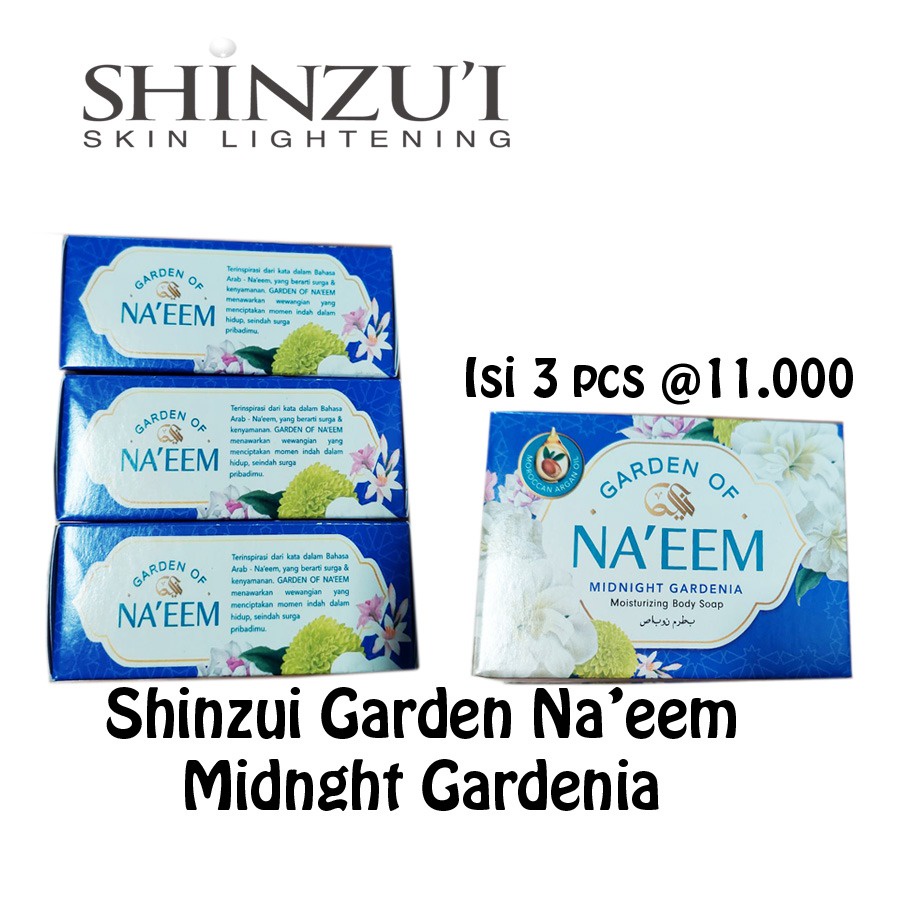 PROMO Zen Antibacterial Body Soap - 70 gr | Garden Of Na'eem Shinzui