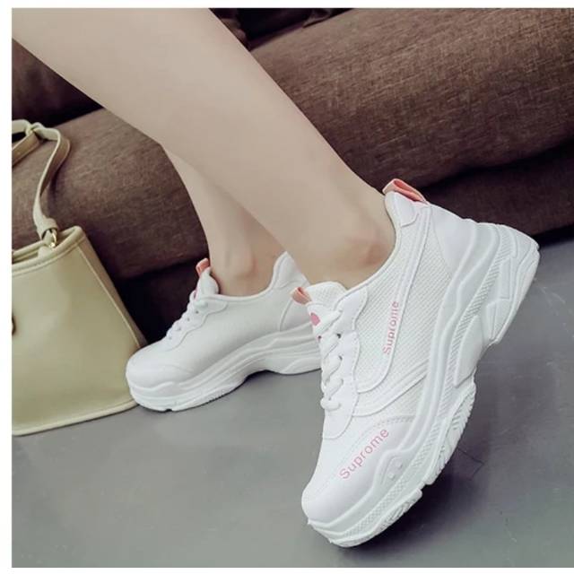 abbushoes Md 903  Sneakers Wanita Santai - Sintetis 3cm-4