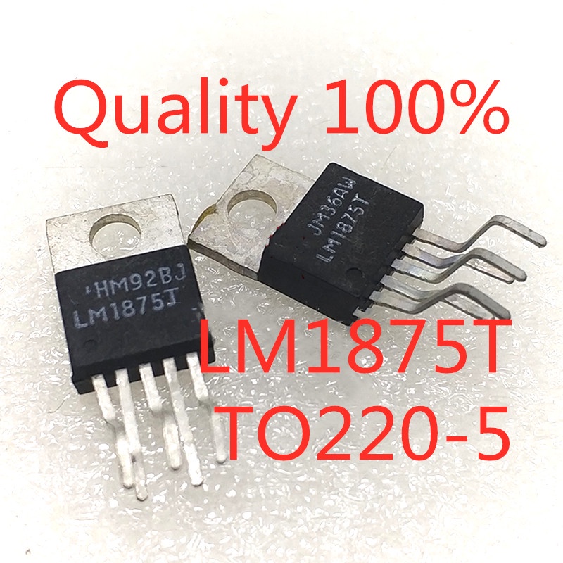 [xqx] 5pcs/lot LM1875T LM1875 TO220-5 amplifier audio power amplifier IC chip In Stock