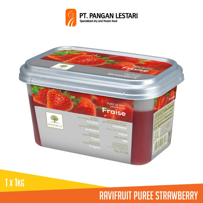 

Ravifruit Puree Buah Strawberry