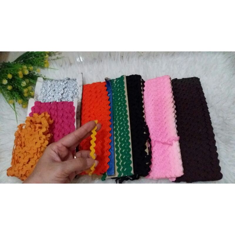 PERMETER BIKU |  RENDA BIKU | RENDA ZIGZAG