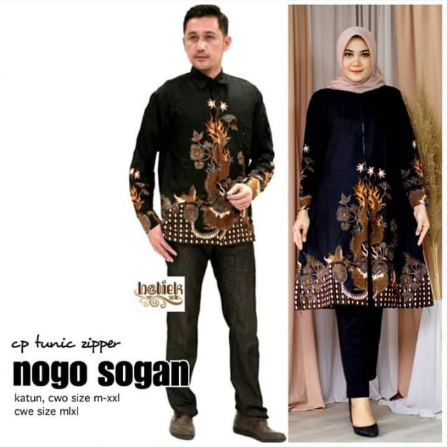 COUPLE batik motif nogo Sogan