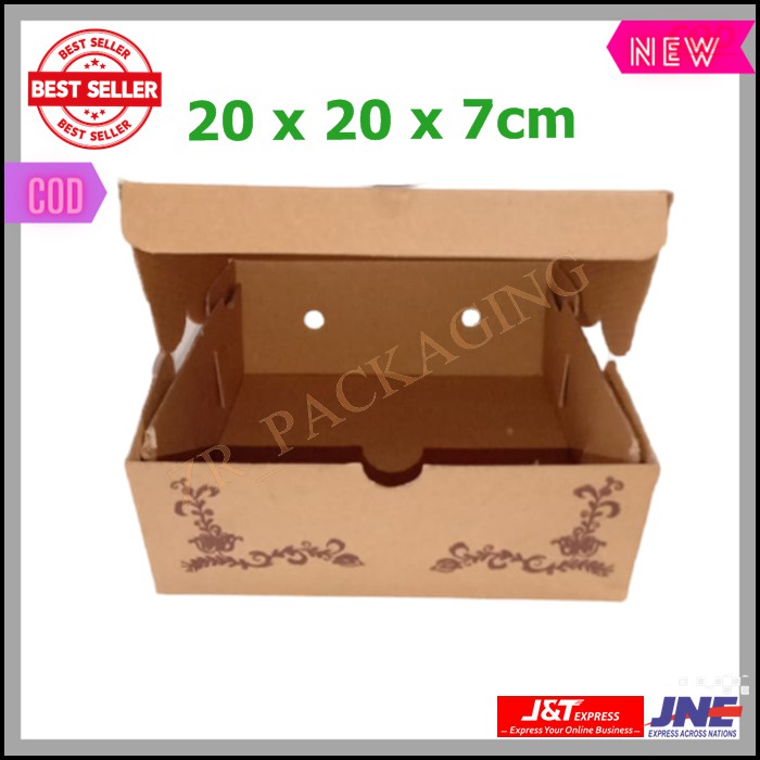 

Box nasi uk 20x20/dos nasi uk 20x20/Kardus packaging/kotak kemasan/box packaging/karton packaging/kotak kardus/kardus custom/kotak hampers/hampers custom/oleh-oleh/kotak kue/kotak hadiah/kotak coklat/kotak kemasan custom/kotak parcel/kotak bingkisan/kotak