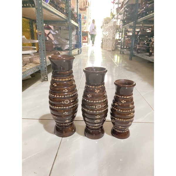 vas guci set kayu jati, 35 30 24