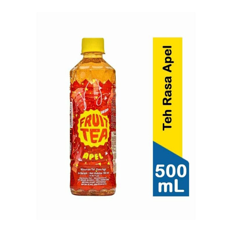 Sosro Fruit Tea Apel 500MI