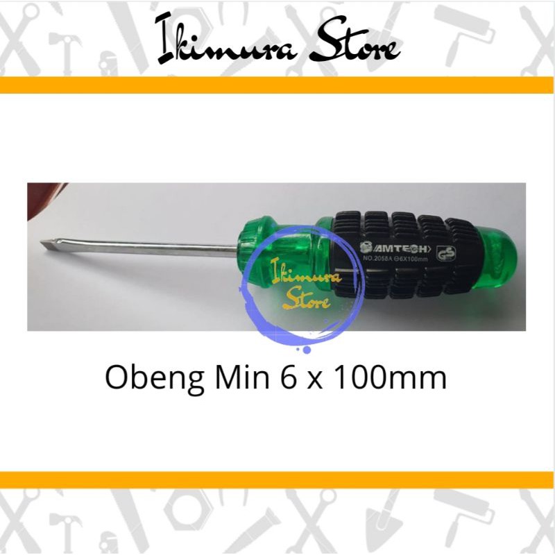 Obeng Min 4&quot;/ 5&quot; / 6&quot; Obeng Minus