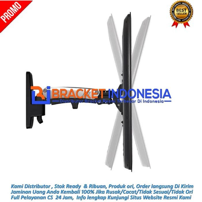 Bracket TV BI-X161 ORI import max 60 55 52 50 49 43 42 40 32 27 24 22