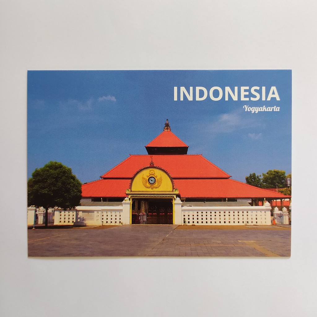 

Kartu Pos Masjid Kauman Yogyakarta