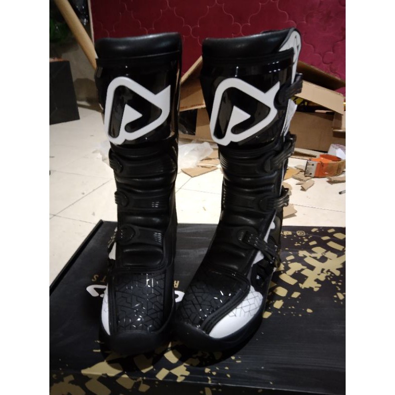 Sepatu Cross Import Acerbis X-Team Hitam Putih