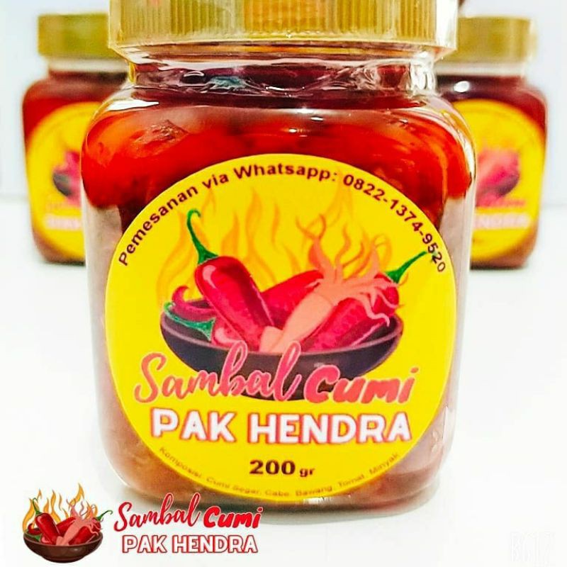 

Sambal Cumi Pedas Pak Hendra