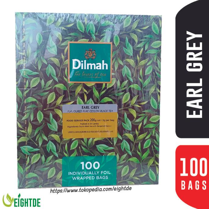 

[COD] Dilmah Earl Grey Tea 100 Sachet [COD]