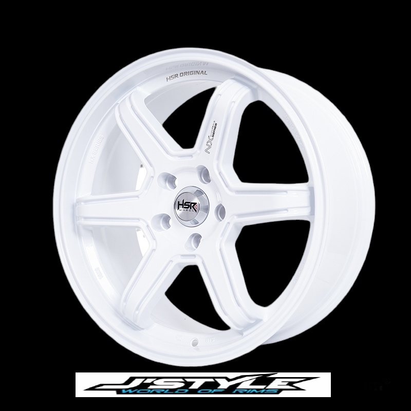 Velg Mobil racing HSR Ring 18 warna Putih untuk Xtrail Camry Civic dll HSR MINAS
