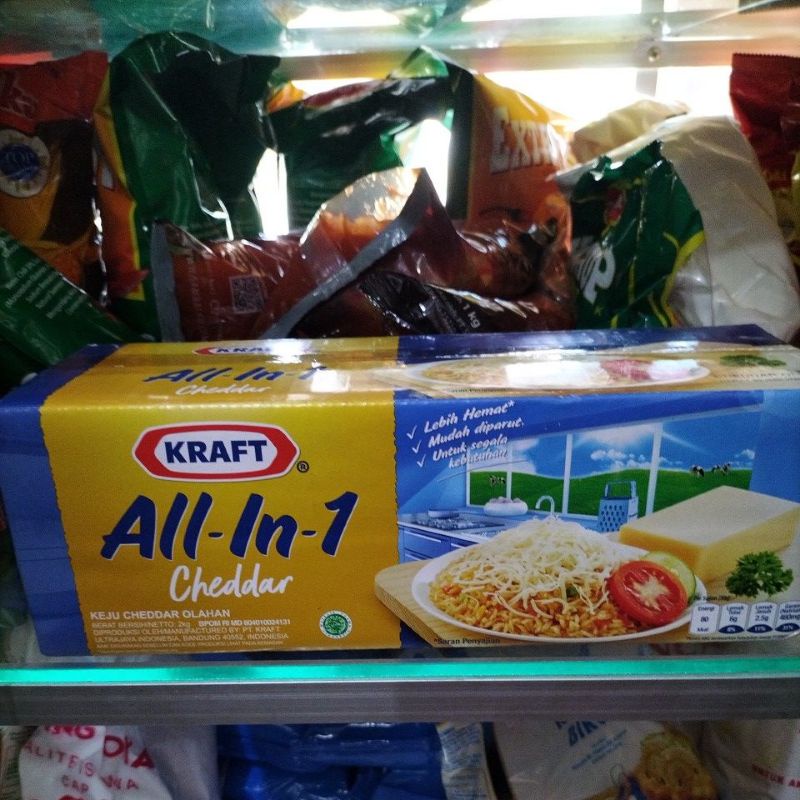 

Kraft all-in-1 cheddar