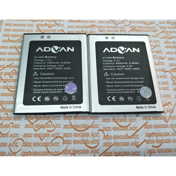 Baterai Battery Batre Original Double Power ADVAN Vandroid S50A